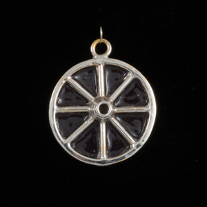 SCA East Kingdom Silver Wheel Medallion