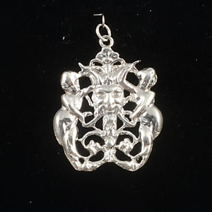 Sterling Silver Dionisis (Bacchus) pendant