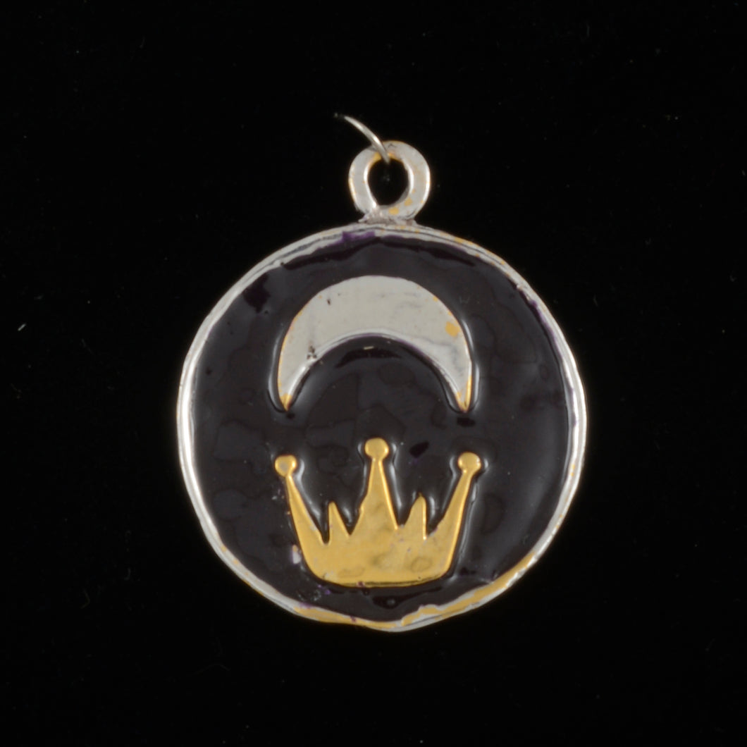 SCA East Kingdom Silver Cerescent Medallion